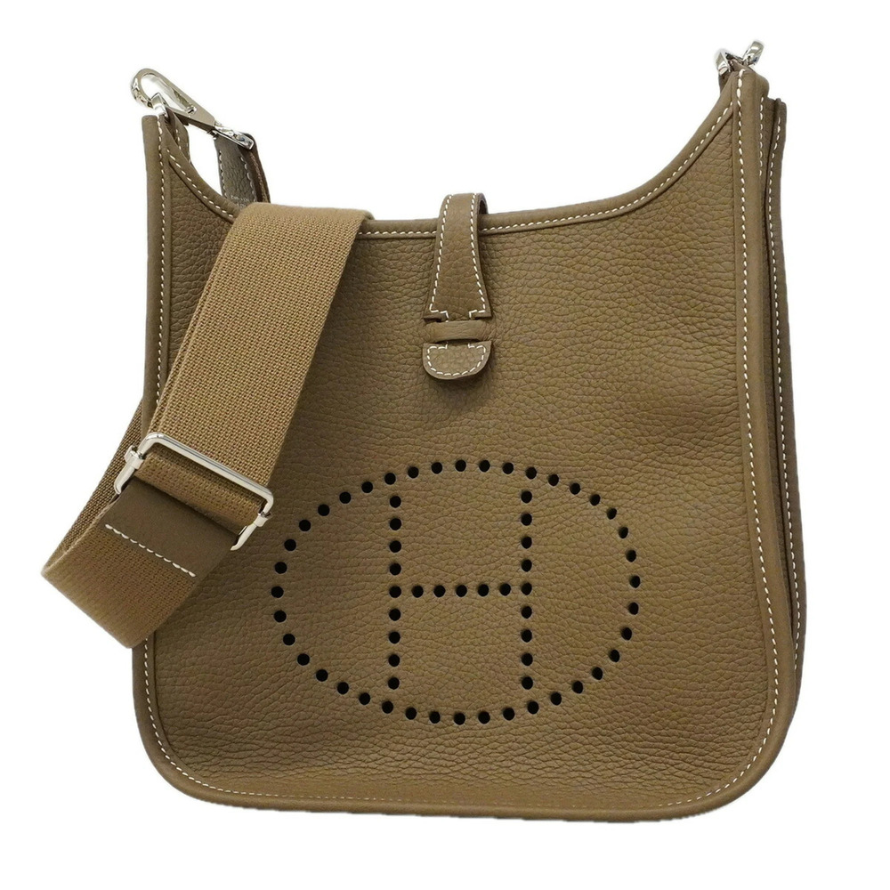 Hermes Evelyne 23 Shoulder Bag, Taurillon Clemence Leather, Etoile (G stamp),...